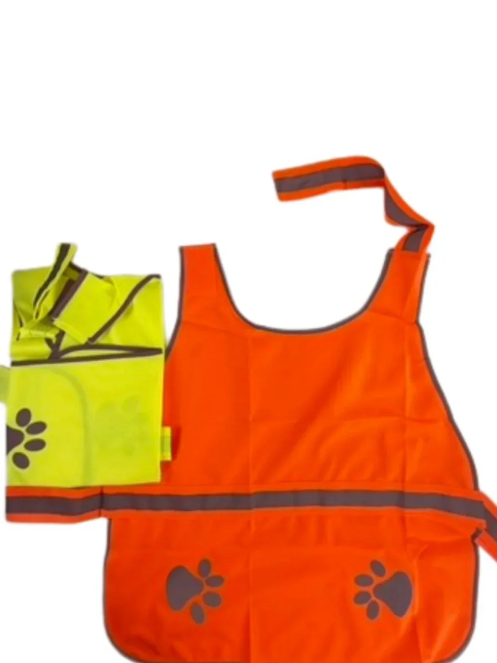2 Piece Dog Reflective Vest Adjustable Dog Safety Service Vest XL
